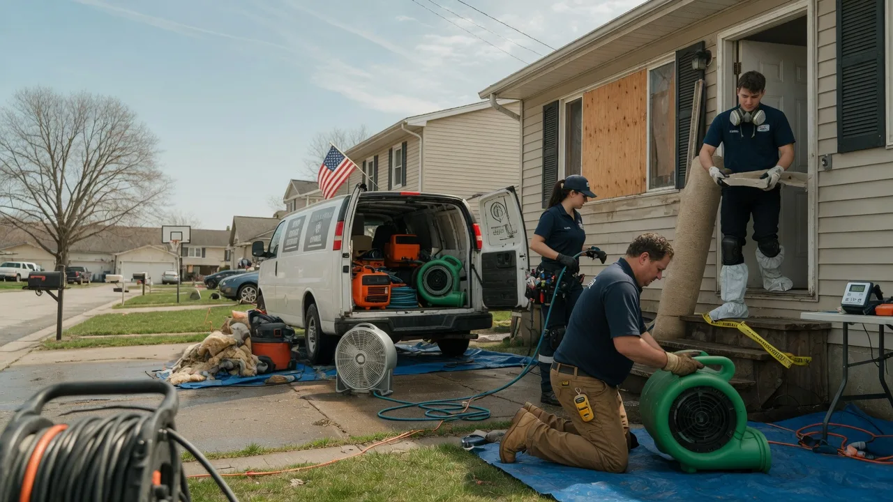 Water Damage Restoration in New Waverly, TX near me